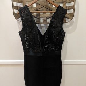 Goddiva ModCloth sequin cocktail dress